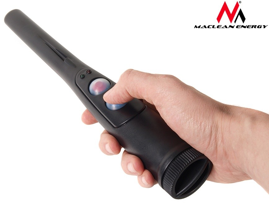 Maclean MacleanEnergy Wodoodporny Wykrywacz Metali tzw KRET) PinPointer MCE120 + + Sygnalizacja Świetlna +