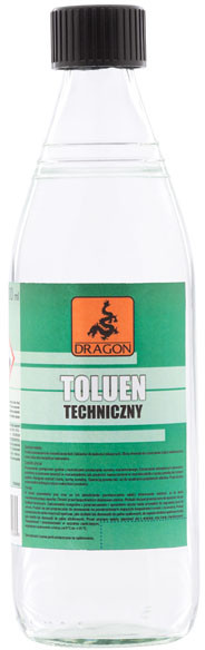 Dragon Rozcieńczalnik techniczny Toluen 0 5 l DTO500