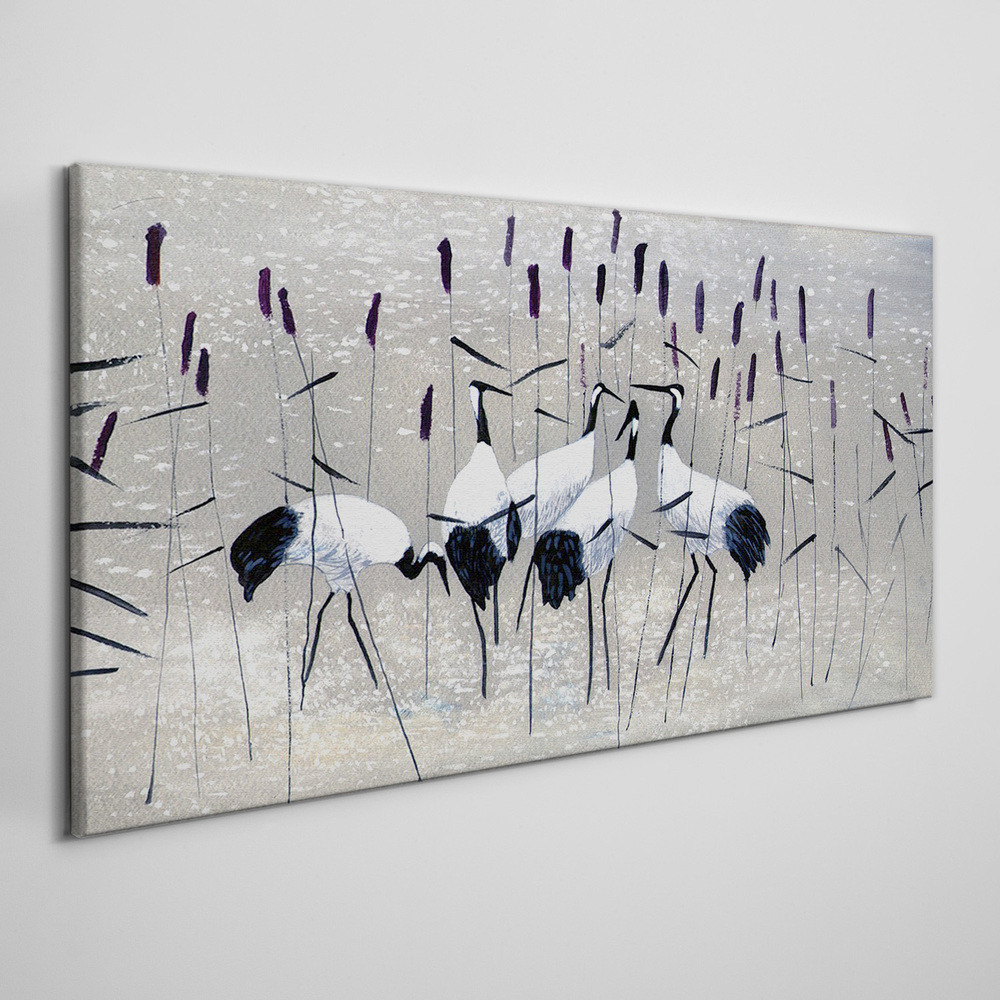 PL Coloray Obraz Canvas zwierzęta ptaki trzcina 120x60cm