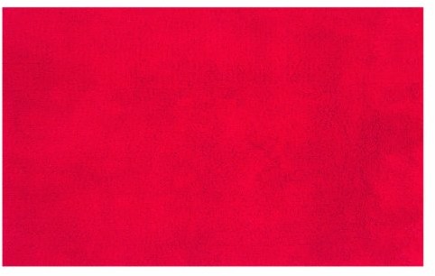 Spirella spirella 10.15589 dywanik do WC bez wycięcia 55 x 65 cm, True Red, 100% bawełna organiczna H182