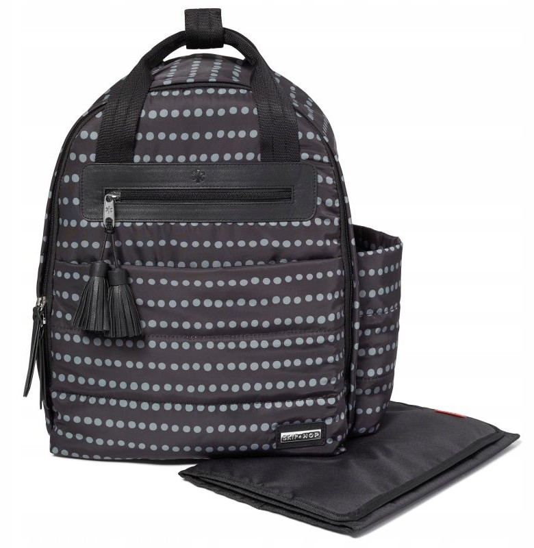 Skip Hop Plecak torba do Wózka Riverside Black Dot