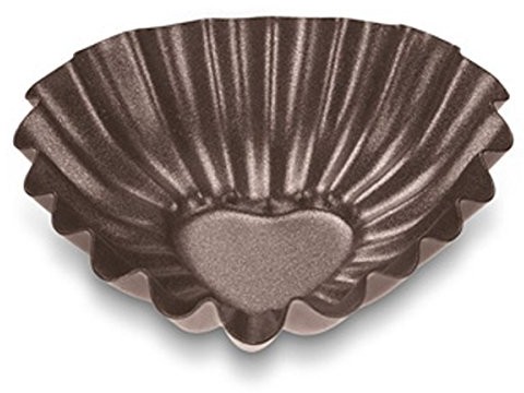 Städter 400641 kleingebaeckform serce, 9 cm, 6 sztuka 400641