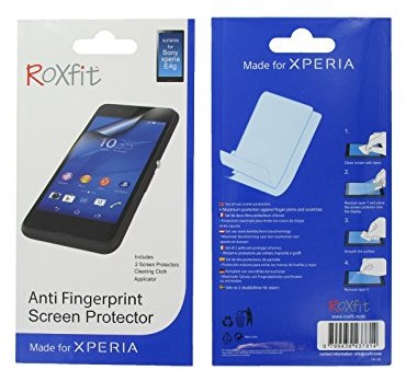 RoXfit ochrona ekranu przeciw odciskom palców do Xperia E4G - przezroczysta 21633