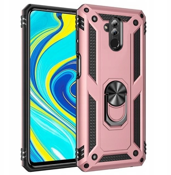 Etui Pancerne Ring Do Huawei Mate 20 Lite + Szkło