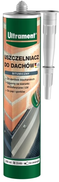 Ultrament Uszczelniacz do dachów  300 ml