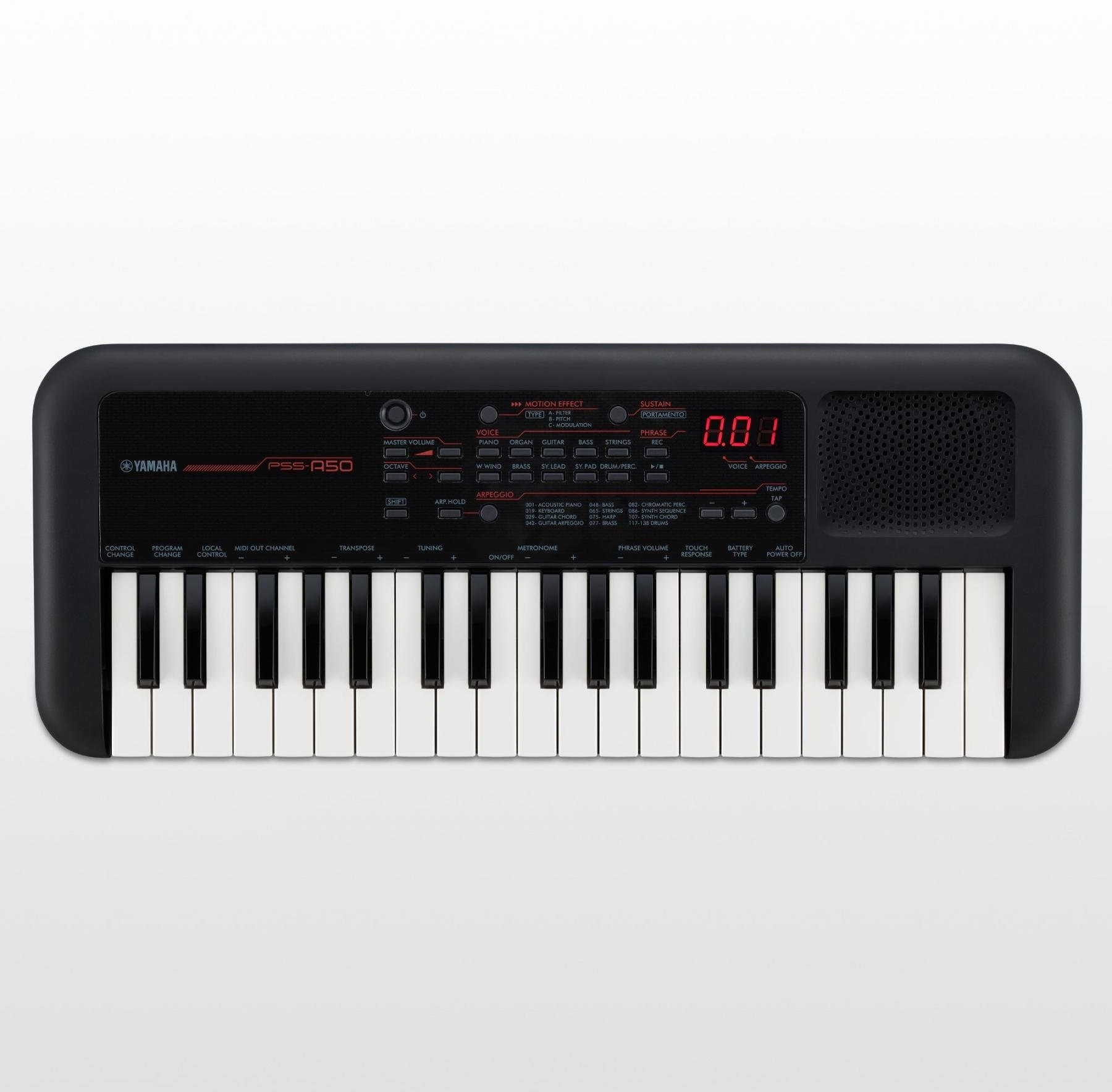 Yamaha PSS-A50 - Wysokiej jakości mini klawiatura