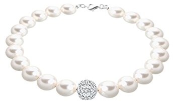 Perlu 0207831012_18 bransoletka damska, srebro sterling 925 z kryształami Swarovskiego, długość 18 cm 0207831012_18