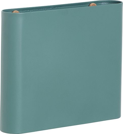 Hubsch Gazetownik zielony metalowy 940603