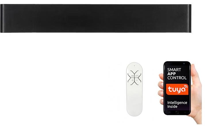 Immax Neo Immax NEO 07137-B - LED SMART Oświetlenie naścienne LINEA LED/40W/230V + pilot 76 cm