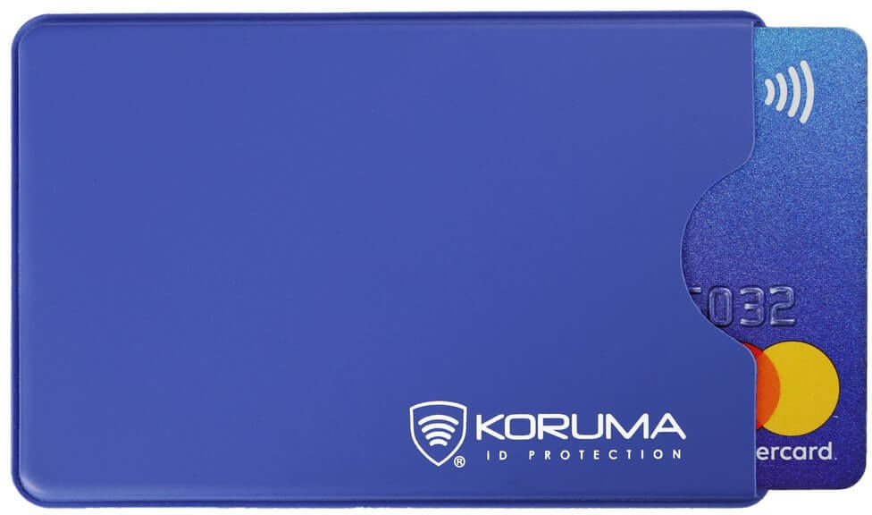 Koruma Plastikowe etui antykradzieżowe RFID (niebieski) - KUK-69VBLUE  KUK-108VBLUE