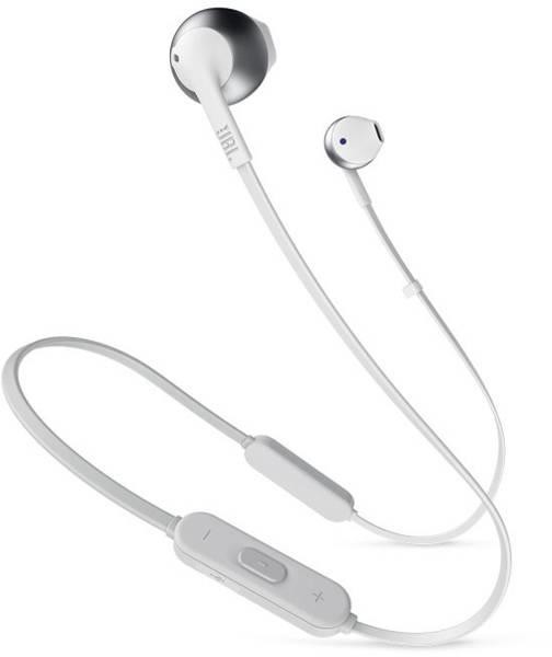 JBL T205BT srebrno-białe (Z3FDP41)