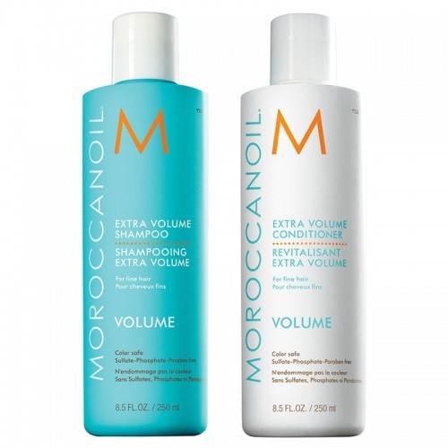 Moroccanoil Volume 2x250ml zestaw zwiększający objętość do włosów cienkich i delikatnych: szampon + odżywka 3121