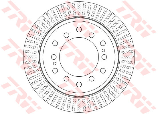 TRW Tarcza hamulcowa DF6342