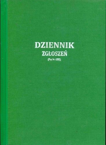 Firma krajewski Dziennik zgłoszeń [Pu/A-155] Pu/A-155