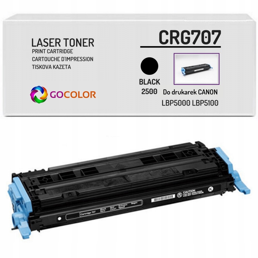 Zamiennik do Canon CRG707 Black LBP-5000