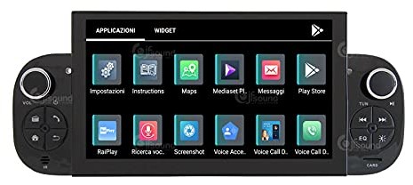 Jf Sound car audio system Custom Fit Radio samochodowe dla Fiat Panda Android GPS Bluetooth WiFi USB Full HD Touchscreen Display 7