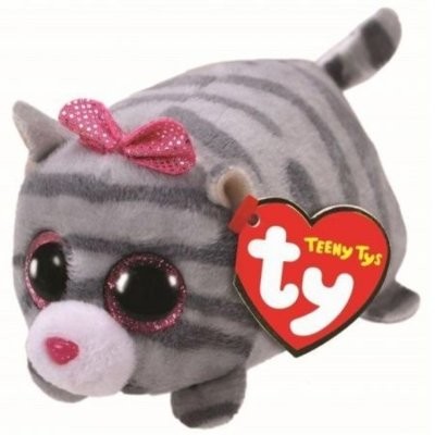Ty Inc Teeny Tys Casie Szary Kotek