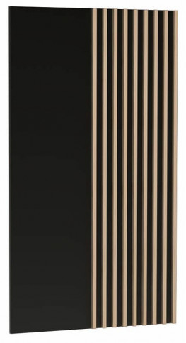 Czarny dekoracyjny panel ścienny Fallon 12X