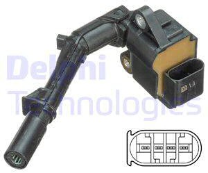 DELPHI Cewka zapłonowa DELPHI GN10690-12B1 GN10690-12B1