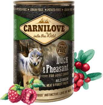 Carnilove mokra karma dla psa Wild Meat Duck & Pheasant 6x 400 g 110 111199