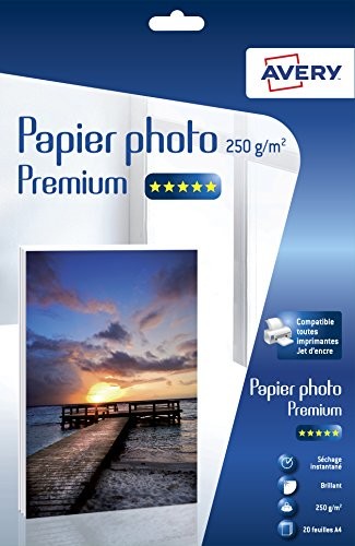 Avery Photo Paper A4 250 G/M, 15 arkuszy 2555-C