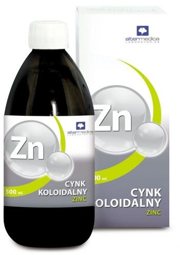 Alter Medica Alter Medic Cynk Koloidalny Zinc tonik 500 ml 7079385