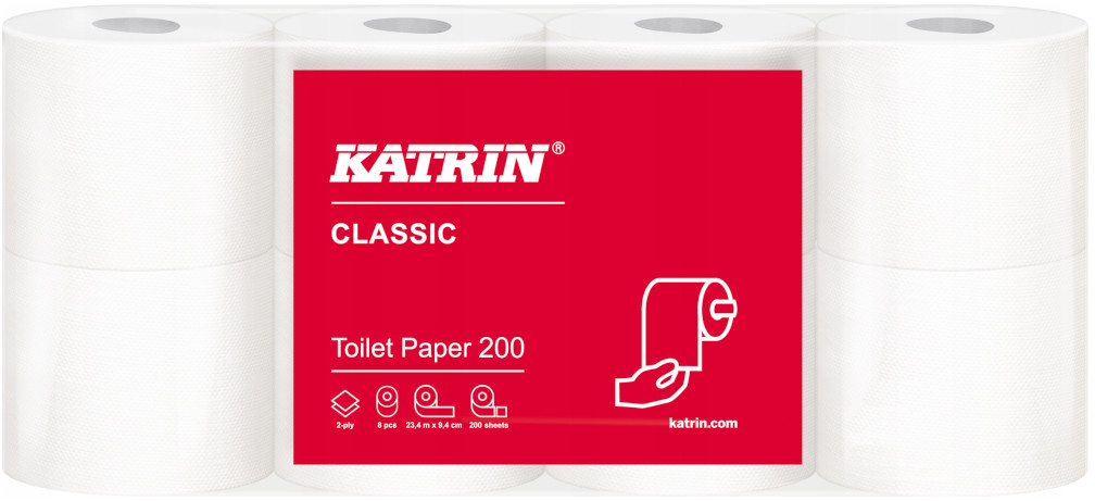 Katrin Papier toaletowy CLASSIC Toilet 200 104749