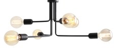 Customform Lampa sufitowa Vanwerk 29 czarna Vanwerk 29, czarny