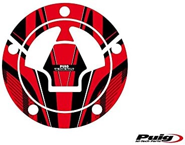 Puig 6312R benzynowa nakładka ochronna model Radical Kawasaki 06-13 czerwona 6312R