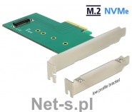 Delock DeLOCK Adapter PCIe x4 1 x M.2 Key M NVMe Low Profile (89472)