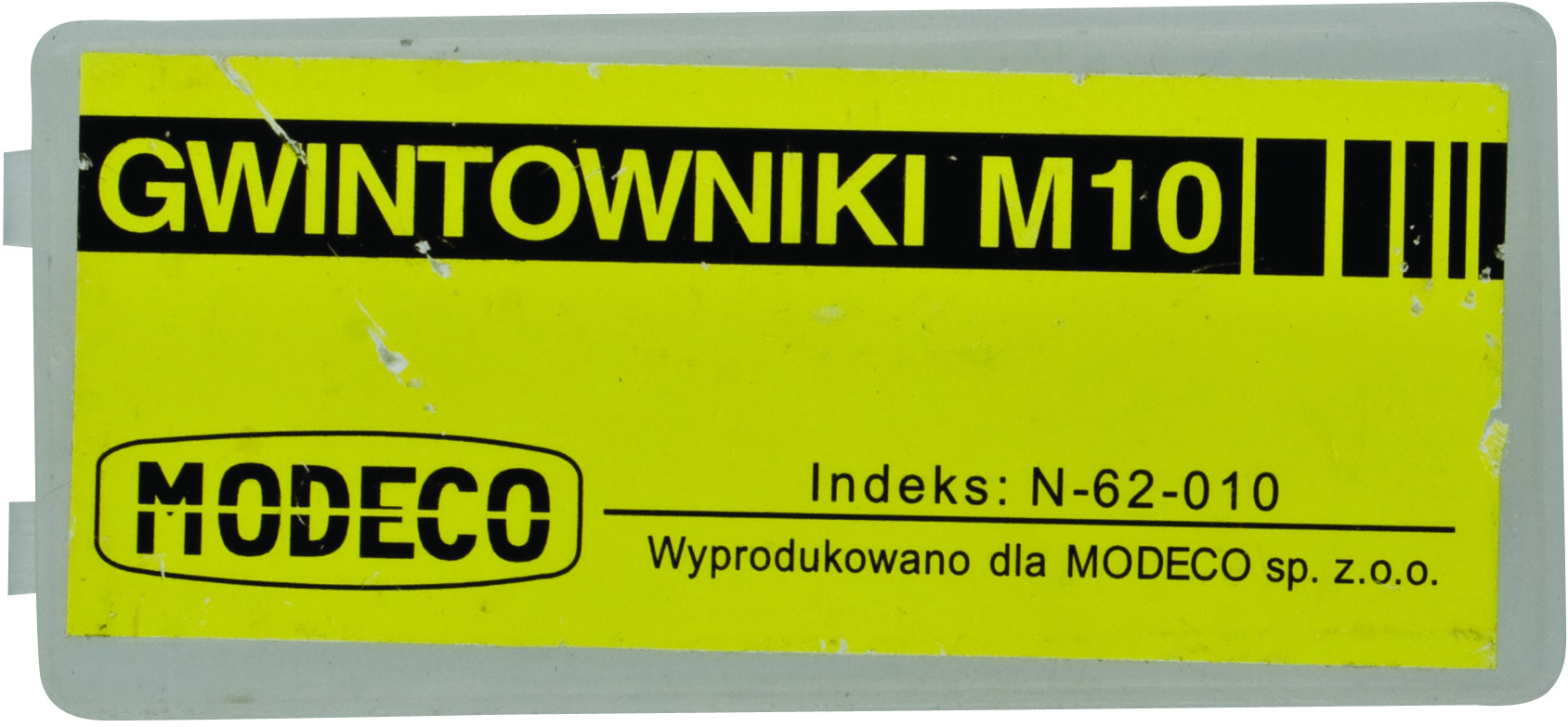 Modeco Zestaw 3 sztuk gwintowników M10 MN-62-010