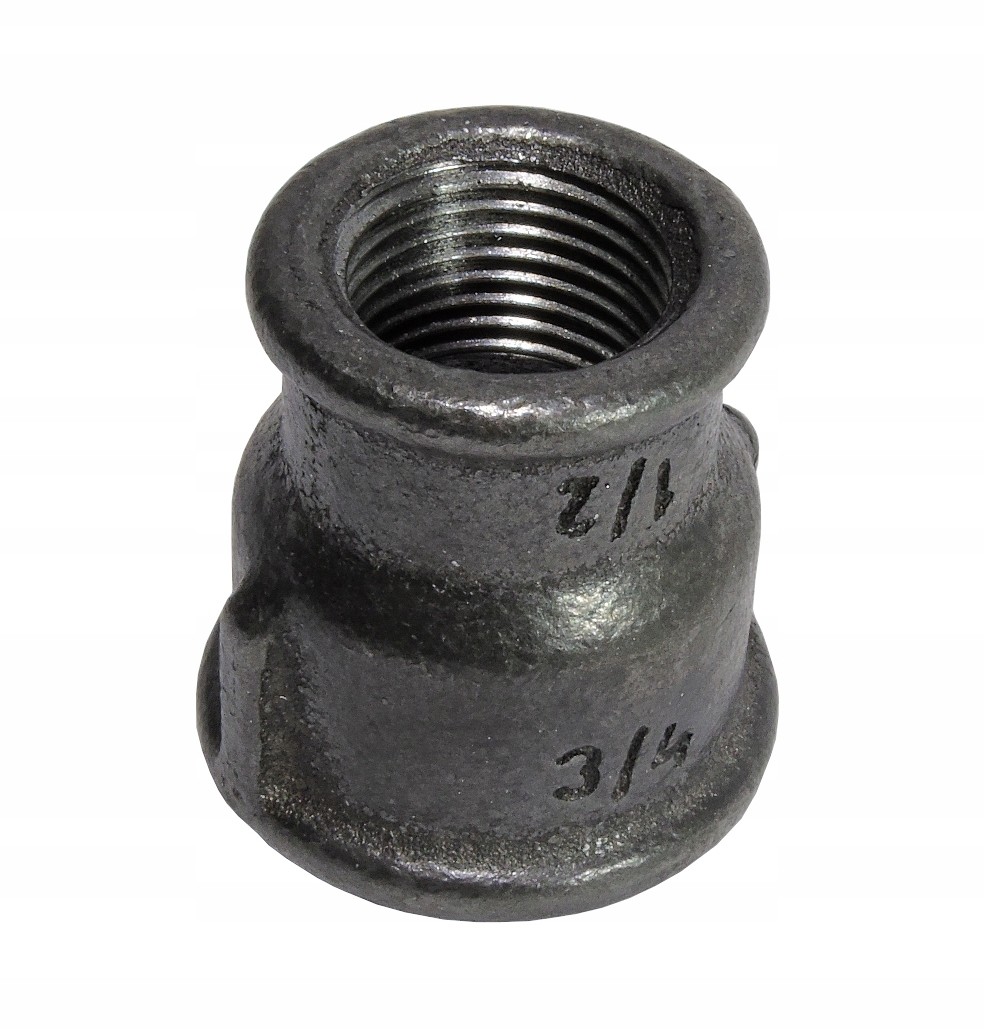 Stal Czarna Mufa Redukcyjna 3/4 x 1/2''