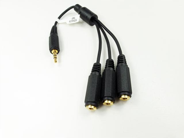 rozgałęziacz mini jack / 3x gn mini jack Vitalco