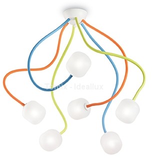 Ideal Lux Plafon Octopus Small multikolor 174976)
