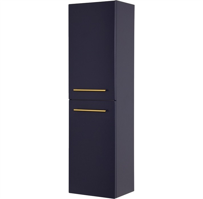 Gante Słupek łazienkowy wiszący granatowy mat 143x40 cm Belli Gold BEL-GN-RW