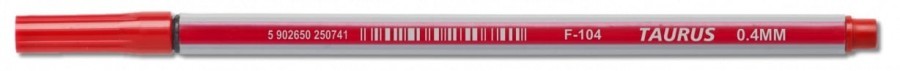TAURUS Cienkopis Czerwony