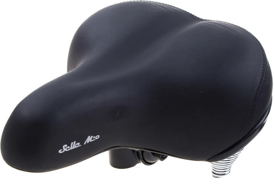 Selle Mio Siodło Mio SM-1000-H czarne podwójna sprężyna 320159