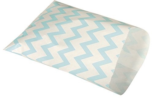 Rayher Hobby Rayher 68008000 torebki papierowe nadaje się do kontaktu z produktami spożywczymi, niebieski, SB-Btl poszarpana 25szt., 12,9 x 16,8 cm 68-008-000
