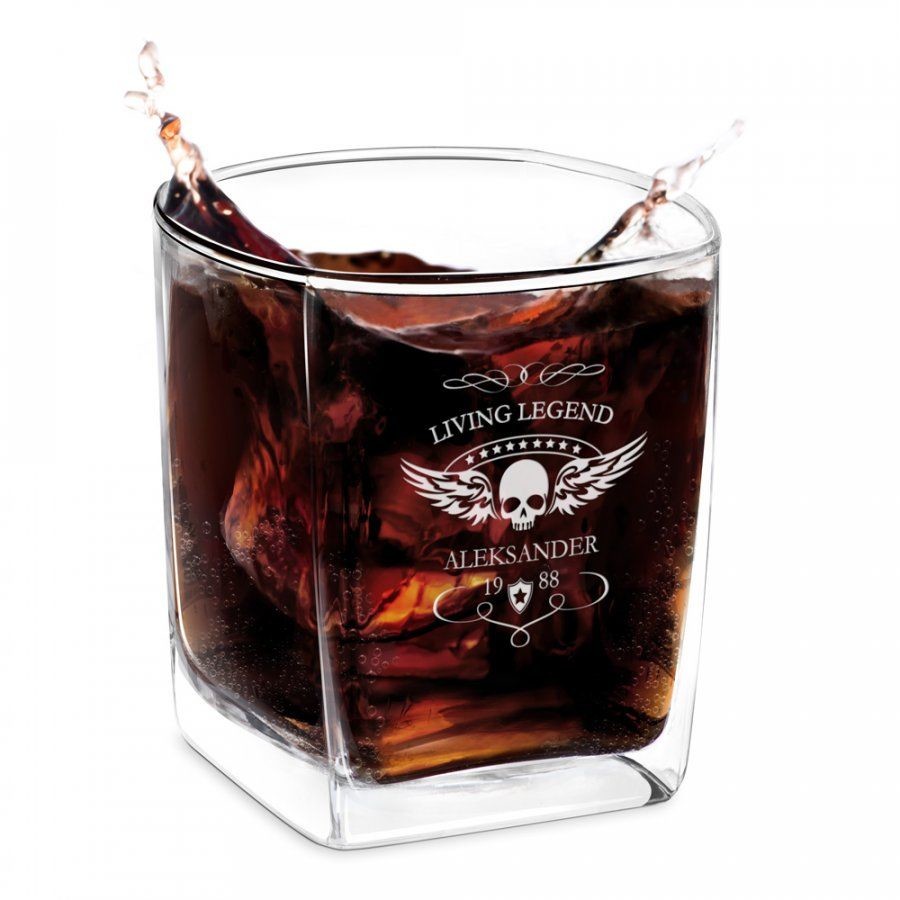 Murrano Szklanka do Whisky Grawer Legend SZC-037