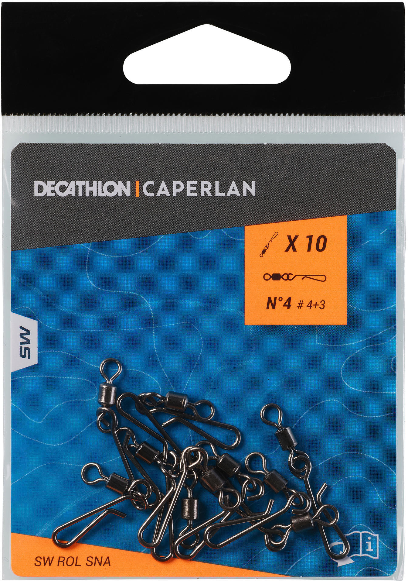 CAPERLAN Krętlik z agrafką SW ROL SNA nr 4 Unisex