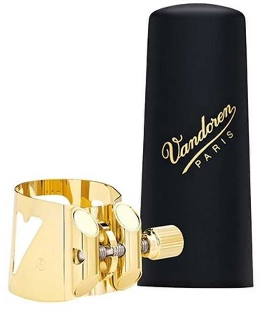 Vandoren LC07P Maszynka i kapturek plastikowy złocony Optimum do saksofonu altowego