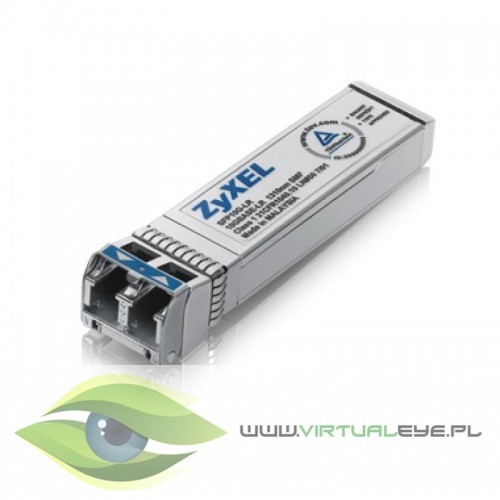 Zyxel 10G SFP+ Module, Short Range (300m), Double LC connector, Wavelength 850nm SFP10G-SR-ZZ0101F - 2-year warranty 1_481249