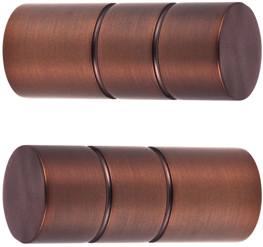 Gardinia Zakończenie Windsor Cylinder brąz