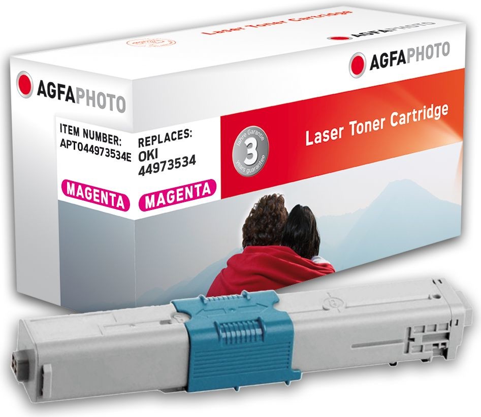 AgfaPhoto AgfaPhoto Toner APTO44973534E 44973534 Magenta