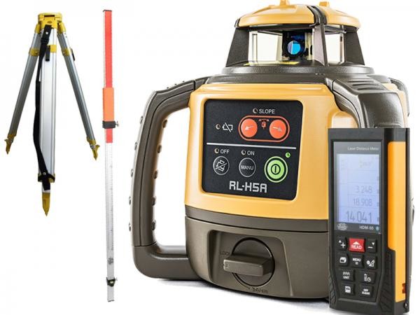 Topcon Niwelator laserowy RL-H5A PEŁNY ZESTAW Dalmierz Gratis 313650402