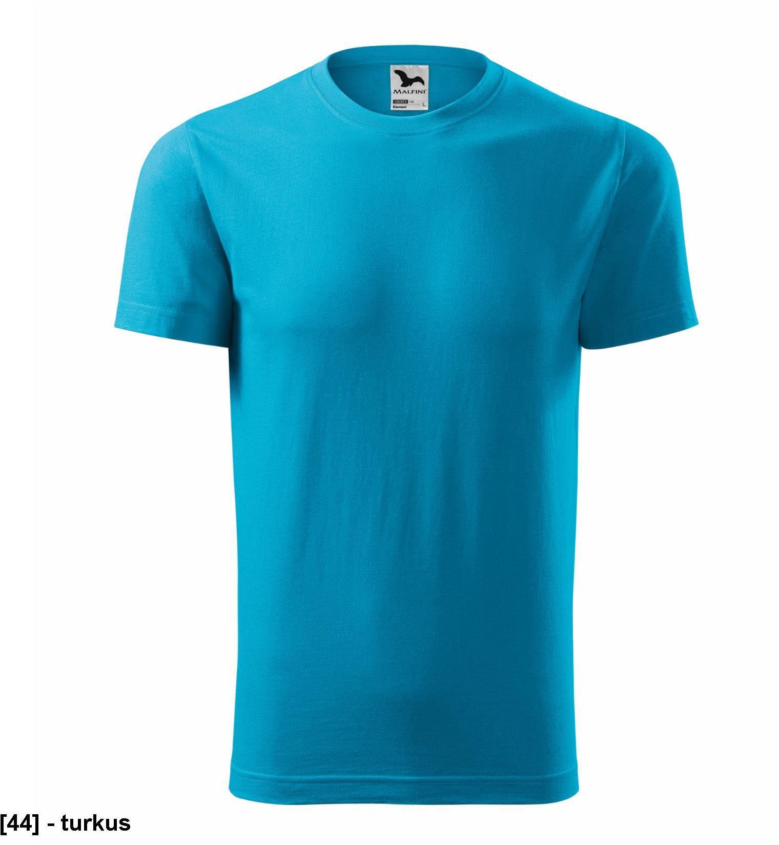ADLER MALFINI Element 145 - Koszulka unisex, 180 g/m, 10 kolorów - XS-4XL Element 145
