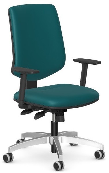 Intarseating Krzesło obrotowe BERMEN tap. podstawa aluminium KA-BREMEN-A-221-01