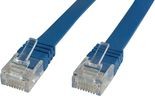 MicroConnect RJ-45/RJ-45 kat.6 7m Niebieski V-UTP607B-FLAT