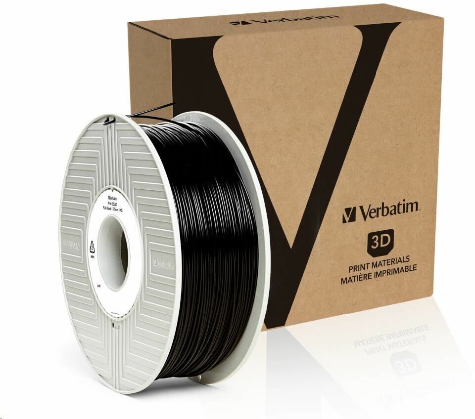 Фото - Пластик для 3D друку Verbatim 3D Printer Filament PLA 1.75mm, 335m, 1kg black 