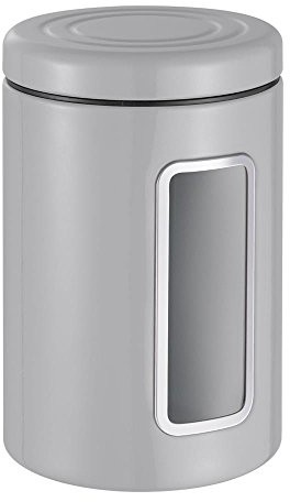 Wesco 321 206  76 puszka na zapasy, metal, szary, 12.5 x 12.5 x 18.9 cm 321 206-76